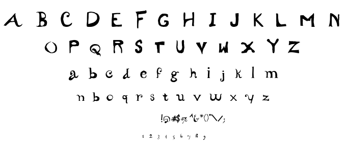 Carrick Dancing font