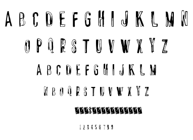 Chrome Fancy font