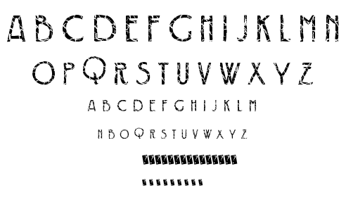 Crack Deco font