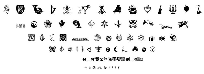 Davys Other Dingbats font