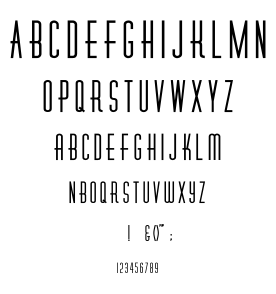 Diner Fatt font