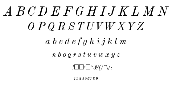 Dubiel font