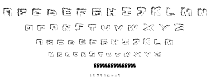 Durh Shapes font