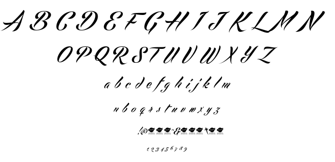 Echinos Park Script font