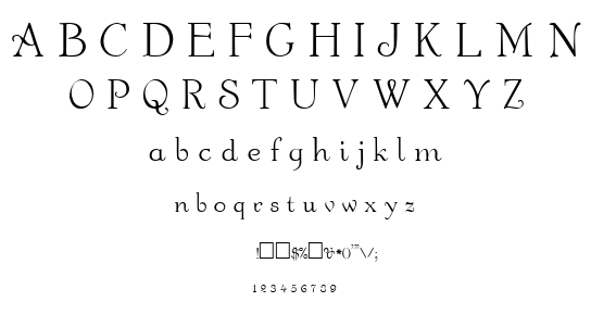 Garton font