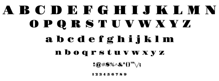 Gravitas One font