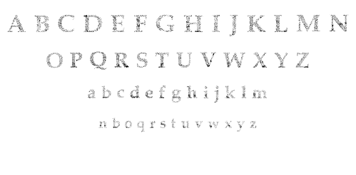 Half Faded font
