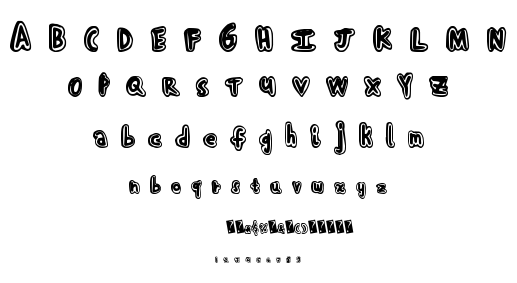 Hand Shadow font