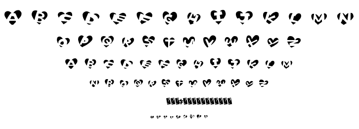 Heart Baller font