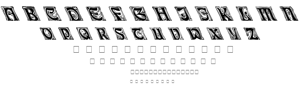 Ian Bent font