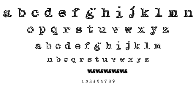 Indie Rock font