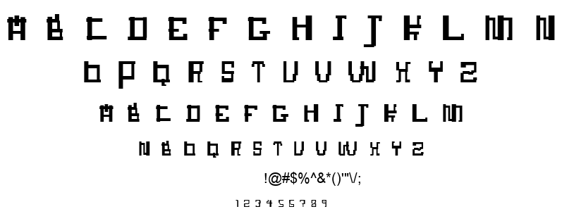 Jumang font