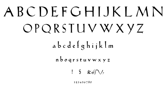 Lilith font