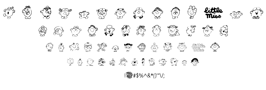 Little Miss font