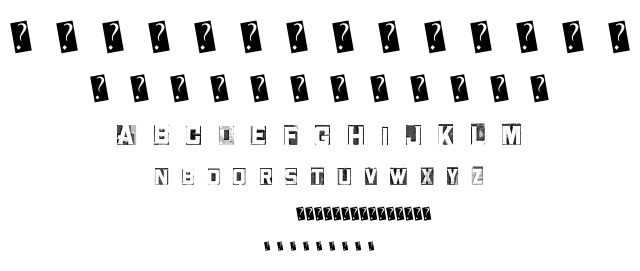 Metal Block Two font