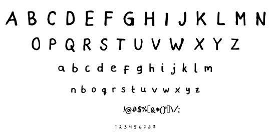 Micaronian font