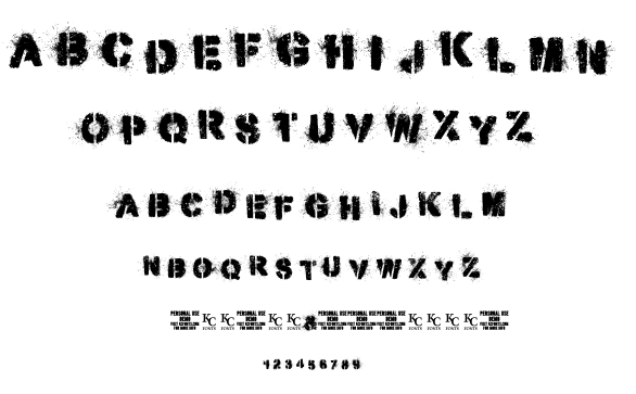 Misdemeanor font