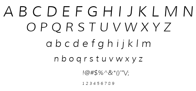 Muli font
