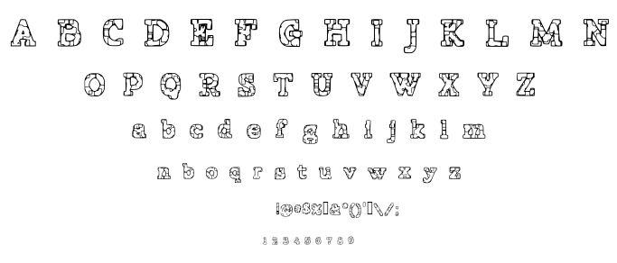 Prison Tattoo font