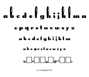 Rabbit Ears font