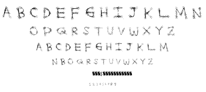 Splatter Funtime font