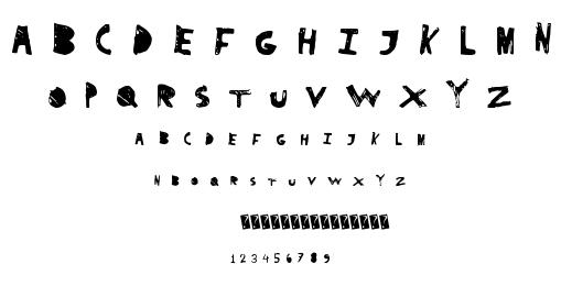 SuperDrag font