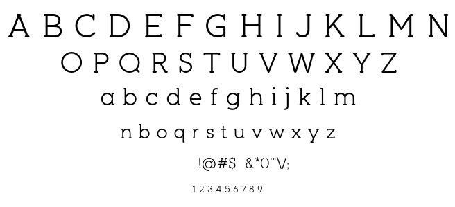 Piron font