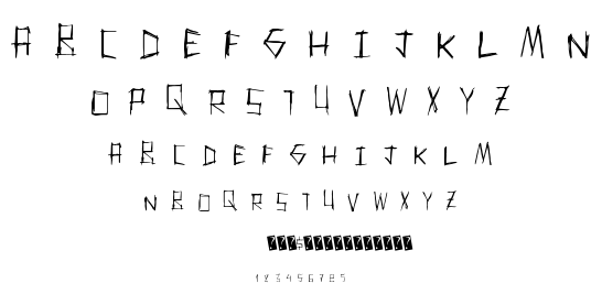 Thrash Party font