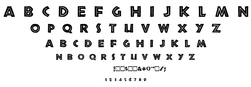Tribeca font