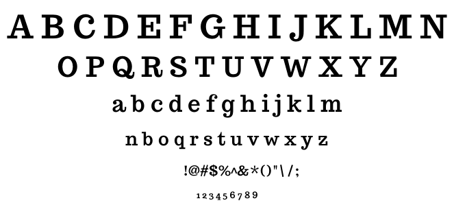 Trocchi font