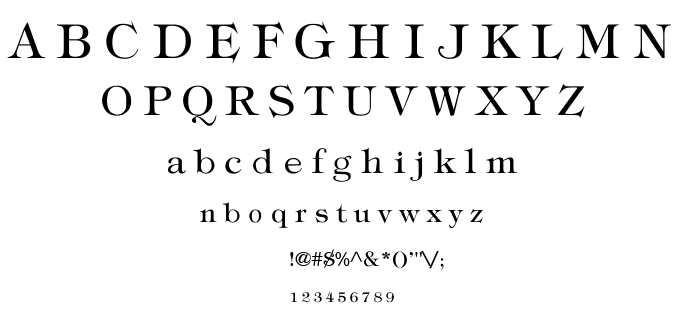 Typography Times font