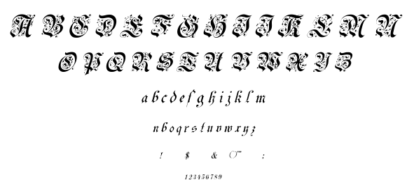 Uechi font