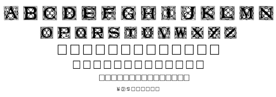 Varah Caps font
