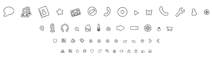Web Tools font