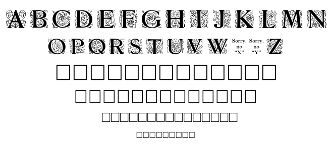 Zallman Caps font