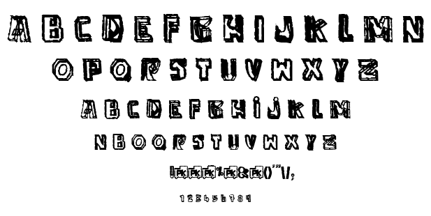Anti Folk font