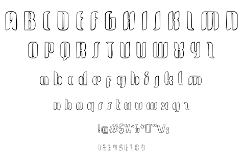 Glide font