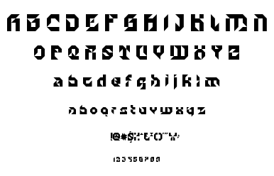 Particulator II font