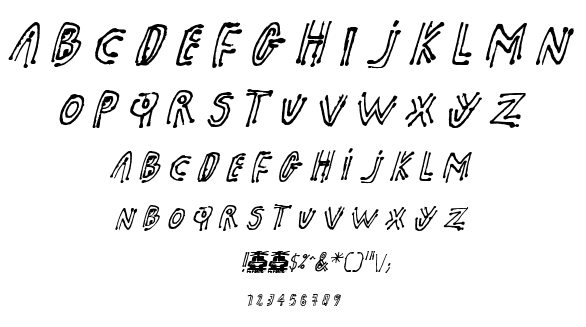 PK Shaman font