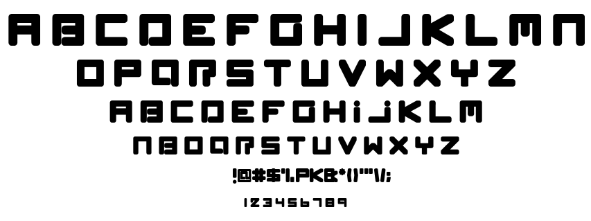 Spleen Machine font