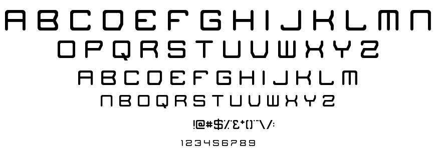 The Missing Link font