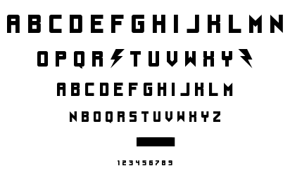 UnderStrukk font