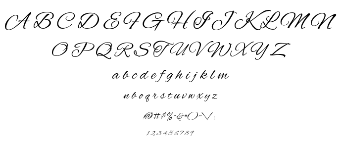 Alex Brush font