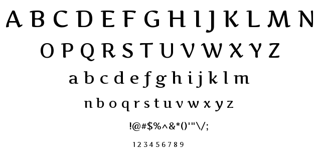 Artifika font