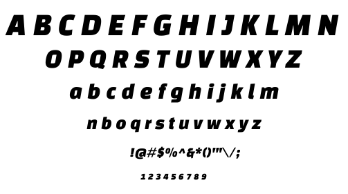 Changa font