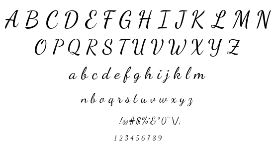 Dancing Script font