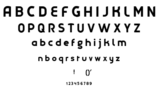 Explora font