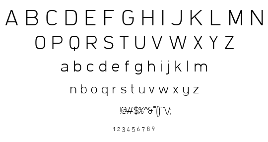Filetto font