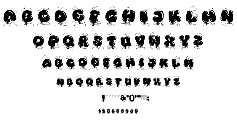 Kingthings Bloone font