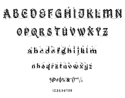 Kingthings Christmas 2 font